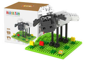 Shaun the Sheep LOZ Diamond Block Set - Spatial Imagination / Educational Toy