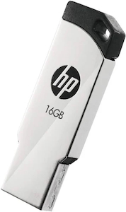 HP 16GB USB 2.0 Flash Drive (V236 Silver) – Gadgets Xperts