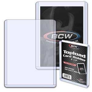 BCW Topload Card Holder 3" x 4" - Thick Card (360pt.)