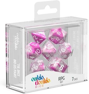 Oakie Doakie Gemidice Magnolia Polyhedral 7-Die Set