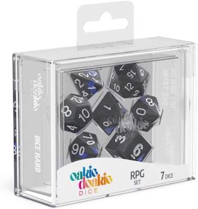 Game: Oakie Doakie Enclave Sapphire Polyhedral 7-Die Set