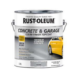 Rust-Oleum Concrete and Garage Clear Topcoat 3.78L