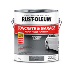 Rust-Oleum Concrete and Garage Floor Paint Battleship Grey 3.78L