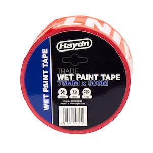 Wet Paint Tape