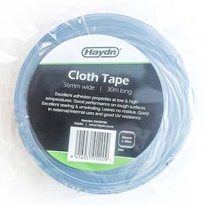 Haydn Masking Cloth Tape - Blue - UV- 36mm