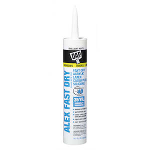 DAP Alex Fast Dry Acrylic Latex Caulk Plus Silicone