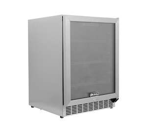 150L Outdoor Under Counter Glass Door Fridge