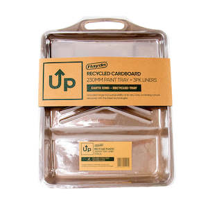 Haydn® UP™ Recycled Cardboard 230mm Paint Tray + 3 Pack Liners