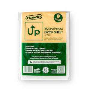 Haydn® UP™ Biodegradable Drop Sheet 3 Pack