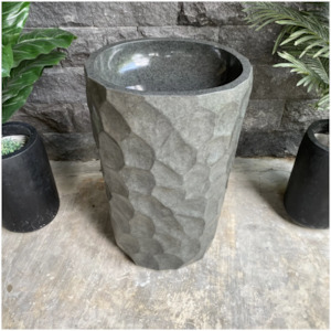 Natural Pedestal Stone Basin (2520)