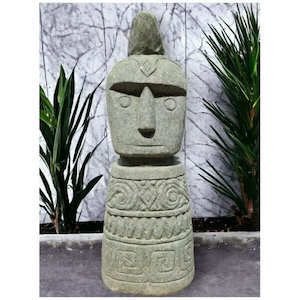 Sales agent for manufacturer: Sumba Statue Primitive Stone Sculpture (2674)