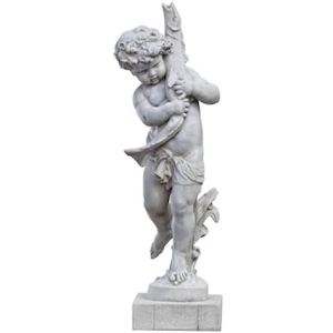 Sales agent for manufacturer: Boy with Fish Sculpture