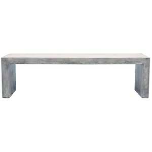 Palma Long Bench – Grey