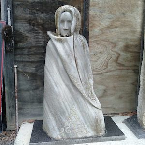 Lady Sculpture in Takaka Marble