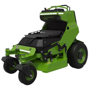 Greenworks 82V 36″ OptimusZ Stand-on Zero Turn Mower (8kWh)