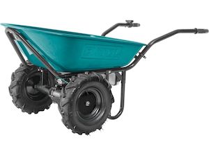 Garden tool: Extol 260kg Dual Wheel Electric Wheelbarrow