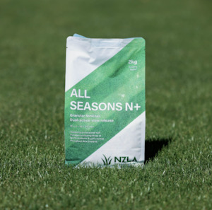 Fertiliser: NZLA All Seasons N + Slow Fertiliser