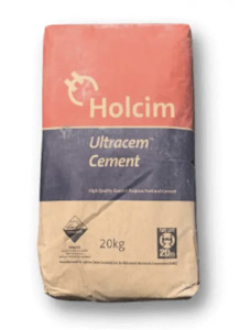 Bagged Cements Lime: Holcim Ultracem Cement 20kg Bag