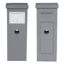 LETTERBOX - Black/Grey Sand