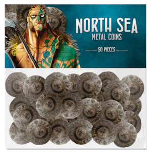 North Sea Metal Coins - Garphill Games