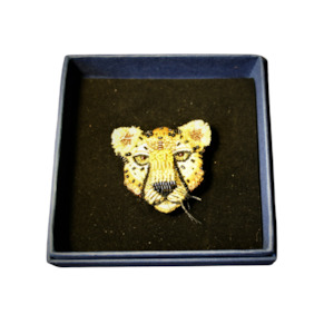 Cheetah Brooch