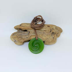 Small Kahurangi  Double Spiral Koru Pendant