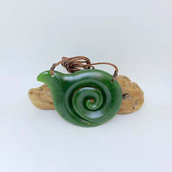 Jewellery: Horizontal Koru Pendant