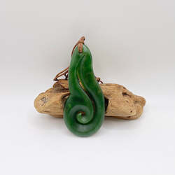 Long Koru Pendant