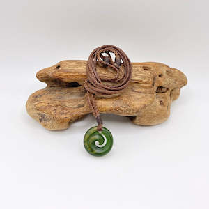 Small Marsden Flower Koru Pendant