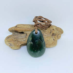 Naturally Shaped Tangiwai Roimata Drop Pendant