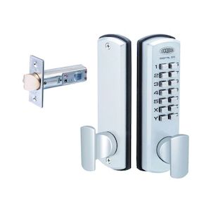 Sales agent for manufacturer: DX KPAD WITH 530 LATCH - SATIN CHROME