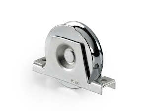 Sales agent for manufacturer: 100mm Double Bearing Internal Bracket Sliding Gate Wheel for 20mm U Groove Tracks