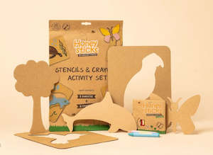 Homewares: Jumbo Stencils and Crayons Activity Set