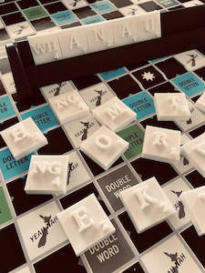 Te Reo Scrabble Set Tiles