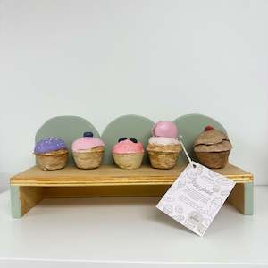 Homewares: Cupcakes + Cupcake Sage Stand