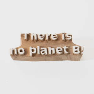 Trade Aid Printing Block | Planet B