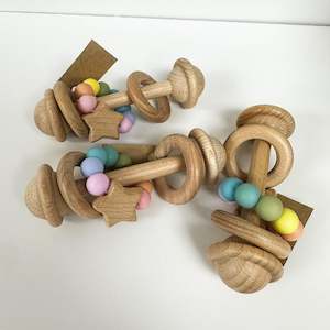 Rainbow Beech Rattle