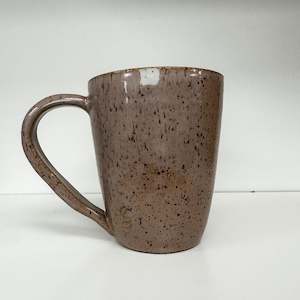 Handmade pottery mug-Speckled mauve