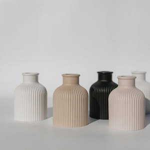 Homewares: Tan Bud Vase