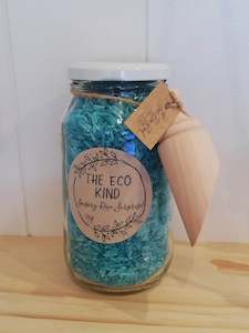 Homewares: Sensory rice surprise jar- The blues