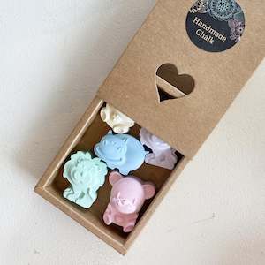 Mini Shape Chalk Boxes - Animals