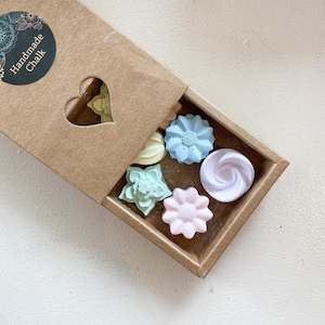 Homewares: Mini Shape Chalk Boxes - Flowers