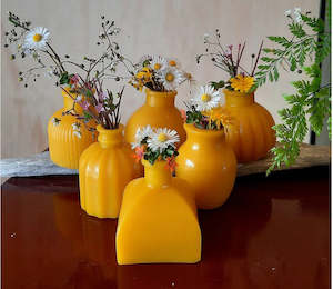 Beeswax Vases