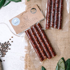 Bacon, ham, and smallgoods: Gathered Game Wild Venison Deer Sticks