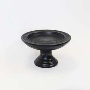 Black Teak Display/Cake Stand