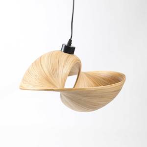 Featured: 'Nautilus' Sustainable Laminated Bamboo Light Shade