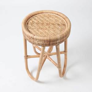 Sustainable Bamboo and Rattan Small Coffee Table