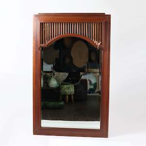 Vintage Wooden Mirror