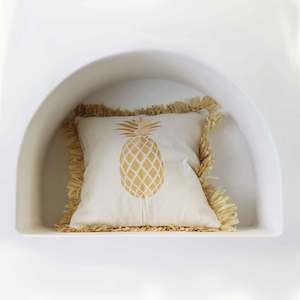 Pineapple Cotton Cushion Cover