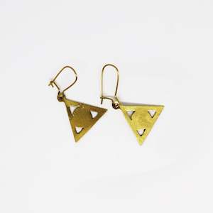 Jewellery: Triangle Egyptian Earrings